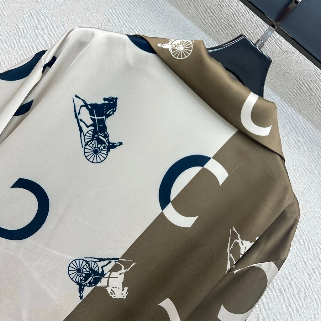 CELINE 26S SILK SHIRT 451