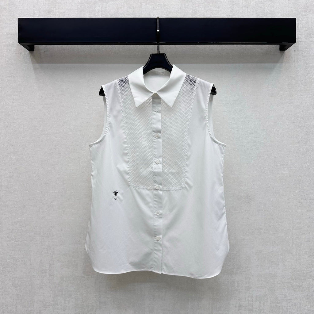 DIOR 26S SLEEVELESS BIB SHIRT 1333