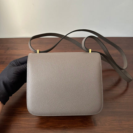 CONSTANCE 18 ETOUPE EPSOM GOLD HARDWARE