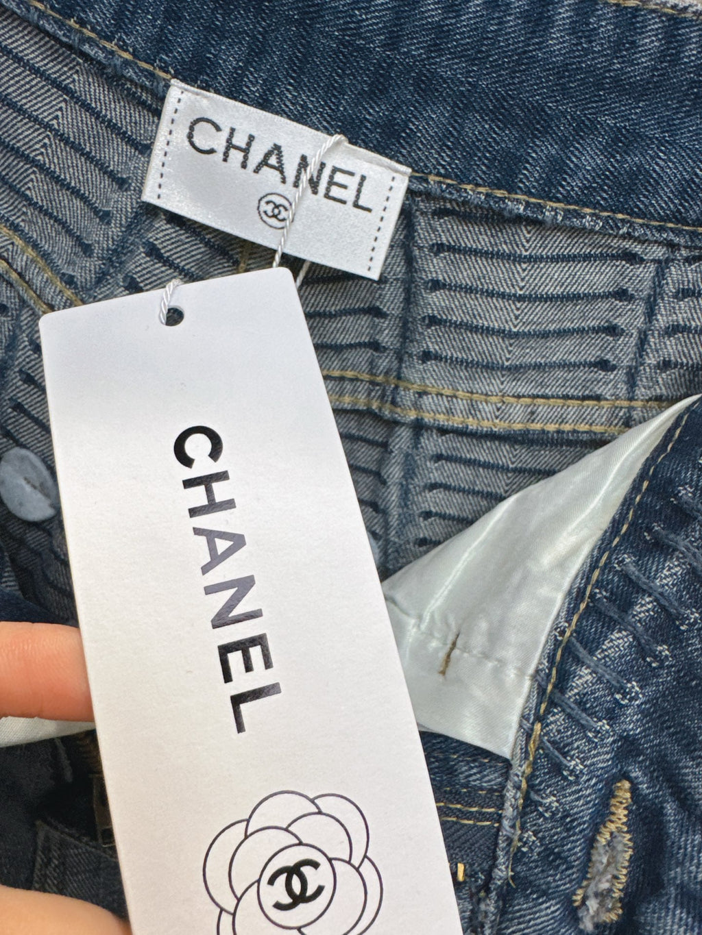 CHANEL 26S STRAIGHT-LEG JEANS 816