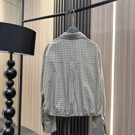 BALENCIAGA 26S ZIP-UP SHIRT JACKET 281