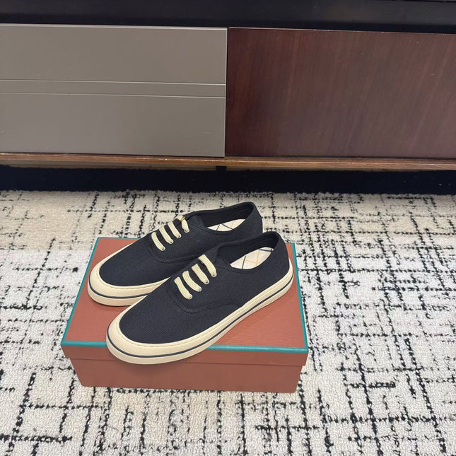 LP 26S SNEAKERS IN DARK NAVY BLUE CANVAS FABRIC