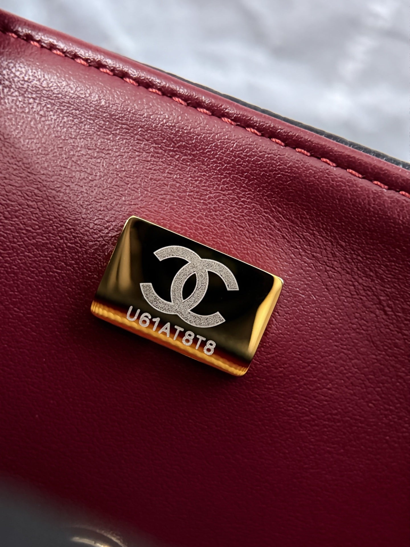 CHANEL 26S WALLET ON CHAIN 22 IN BLACK GRAINED CALFSKIN GOLD HARDWARE