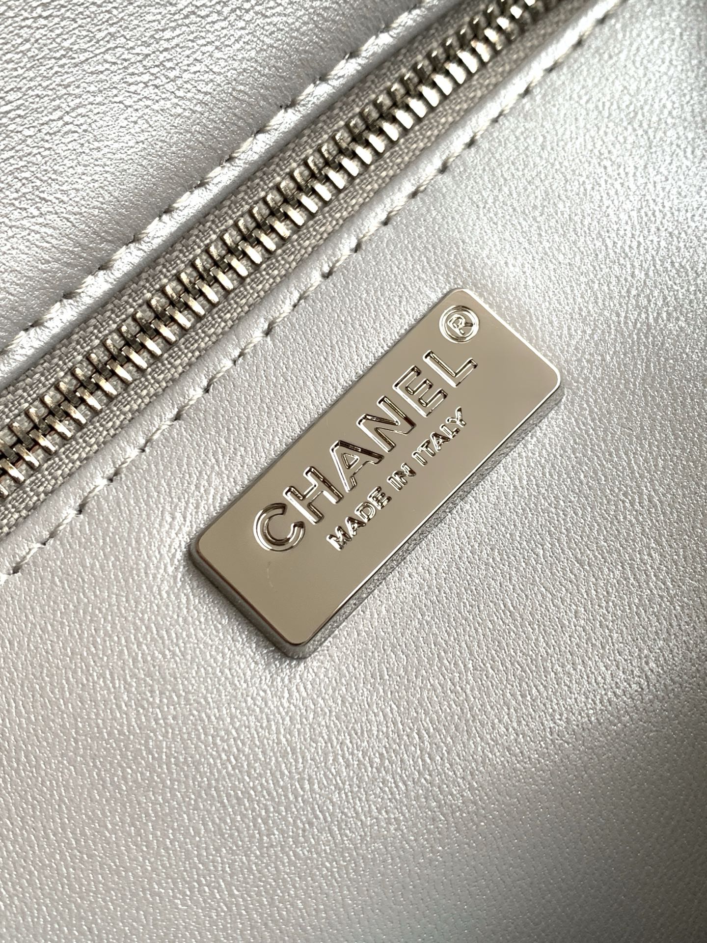 CHANEL 26S SEQUINS FLAP BAG 21 IN BLACK TWEED AND CALFSKIN SILVER HARDWARE