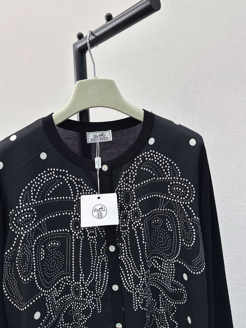 HERMES 26S KNIT CARDIGAN 503