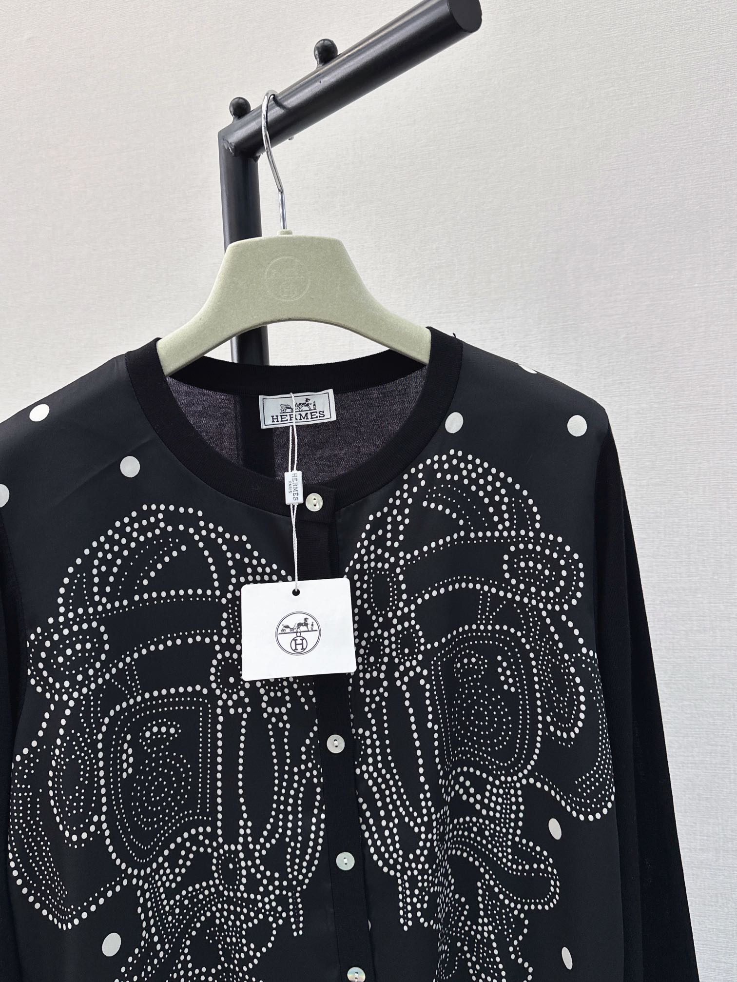 HERMES 26S KNIT CARDIGAN 503