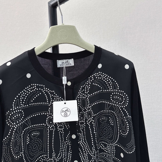 HERMES 26S KNIT CARDIGAN 503