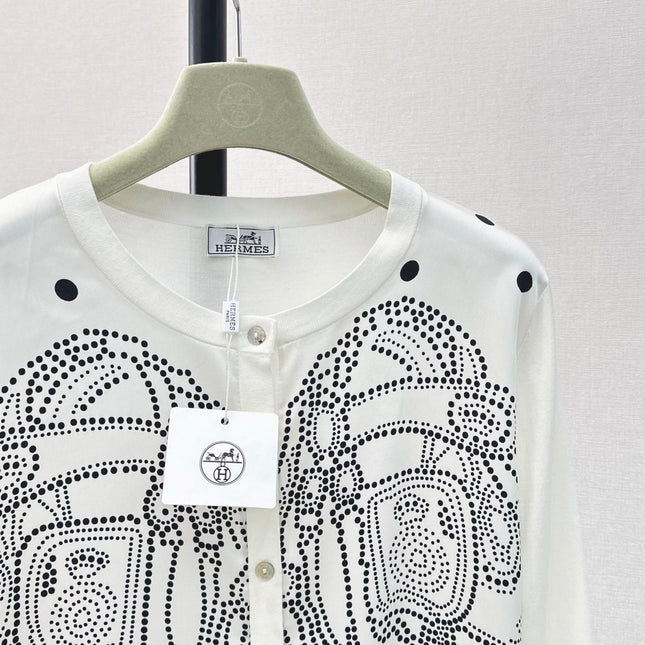 HERMES 26S KNIT CARDIGAN 502