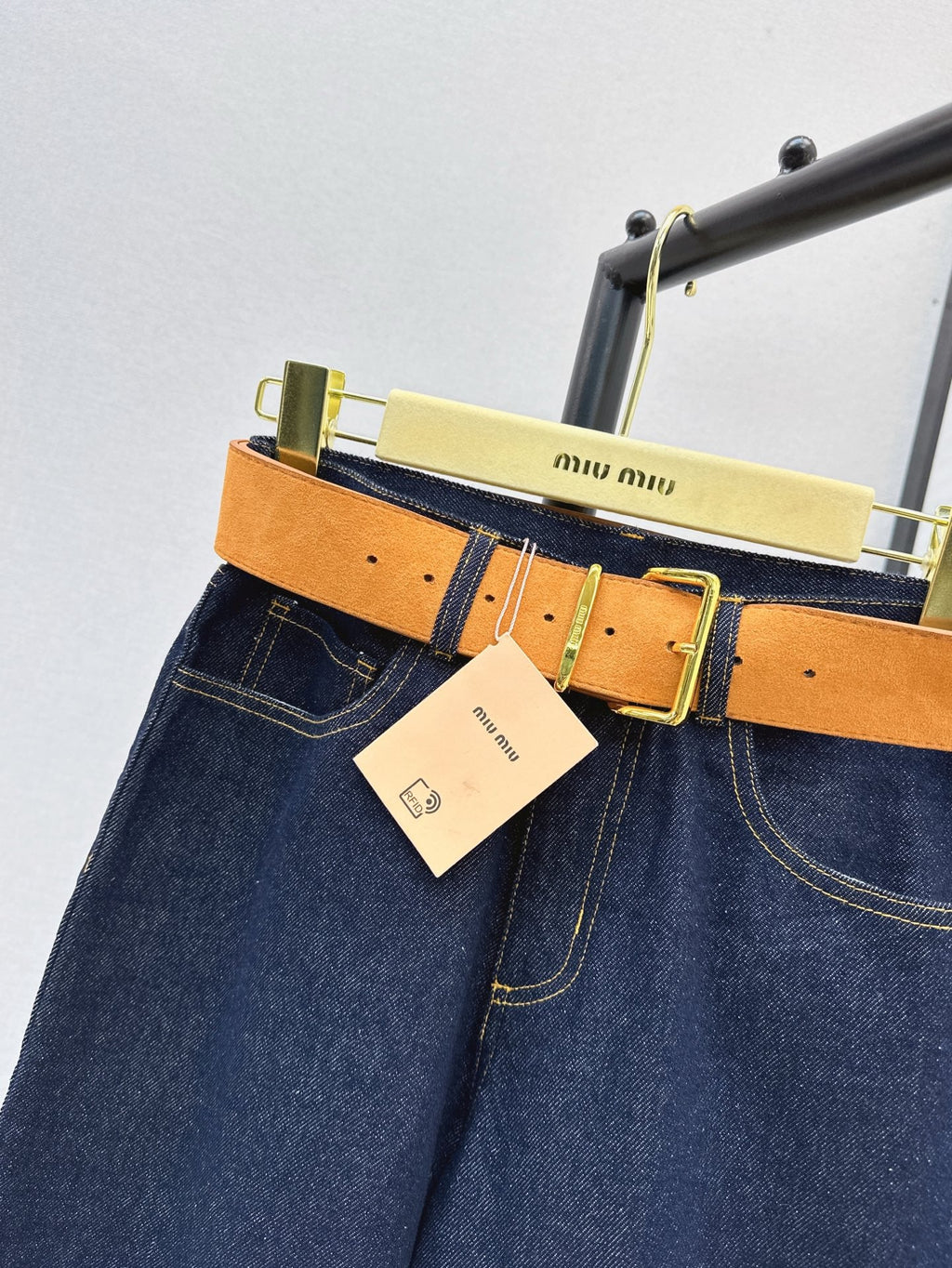 MIUMIU 26S WIDE LEG JEANS 974