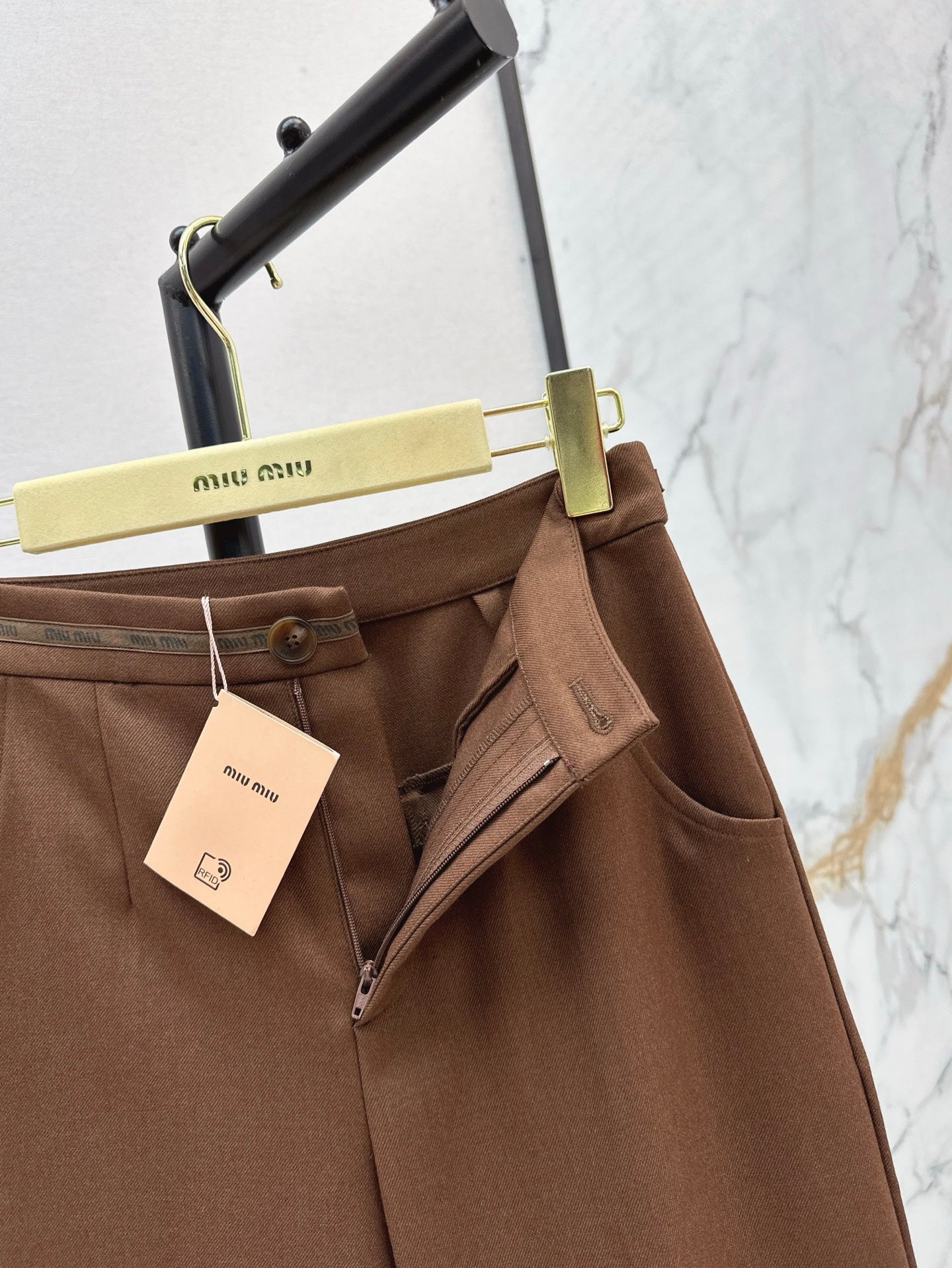 MIUMIU 26S WIDE LEG PANTS 954