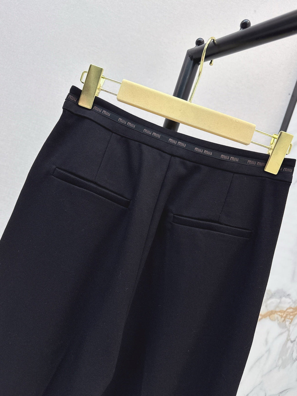 MIUMIU 26S WIDE LEG PANTS 953