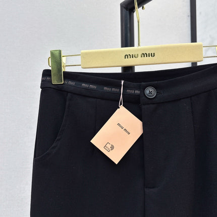 MIUMIU 26S WIDE LEG PANTS 953