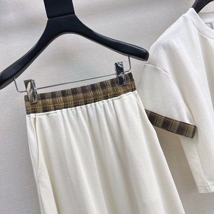 BURBERRY 26S TOP AND SKIRT SET 422