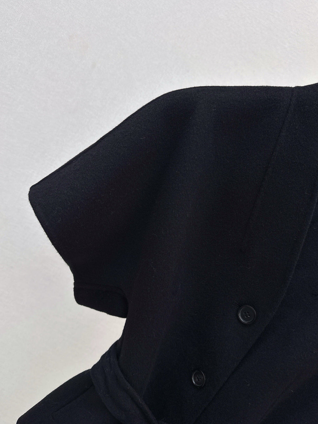 DIOR 25S SHORT DOUBLE-FACED KNIT COAT 586
