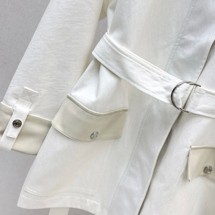 HERMES 25S LONG WINDJACKET 99430