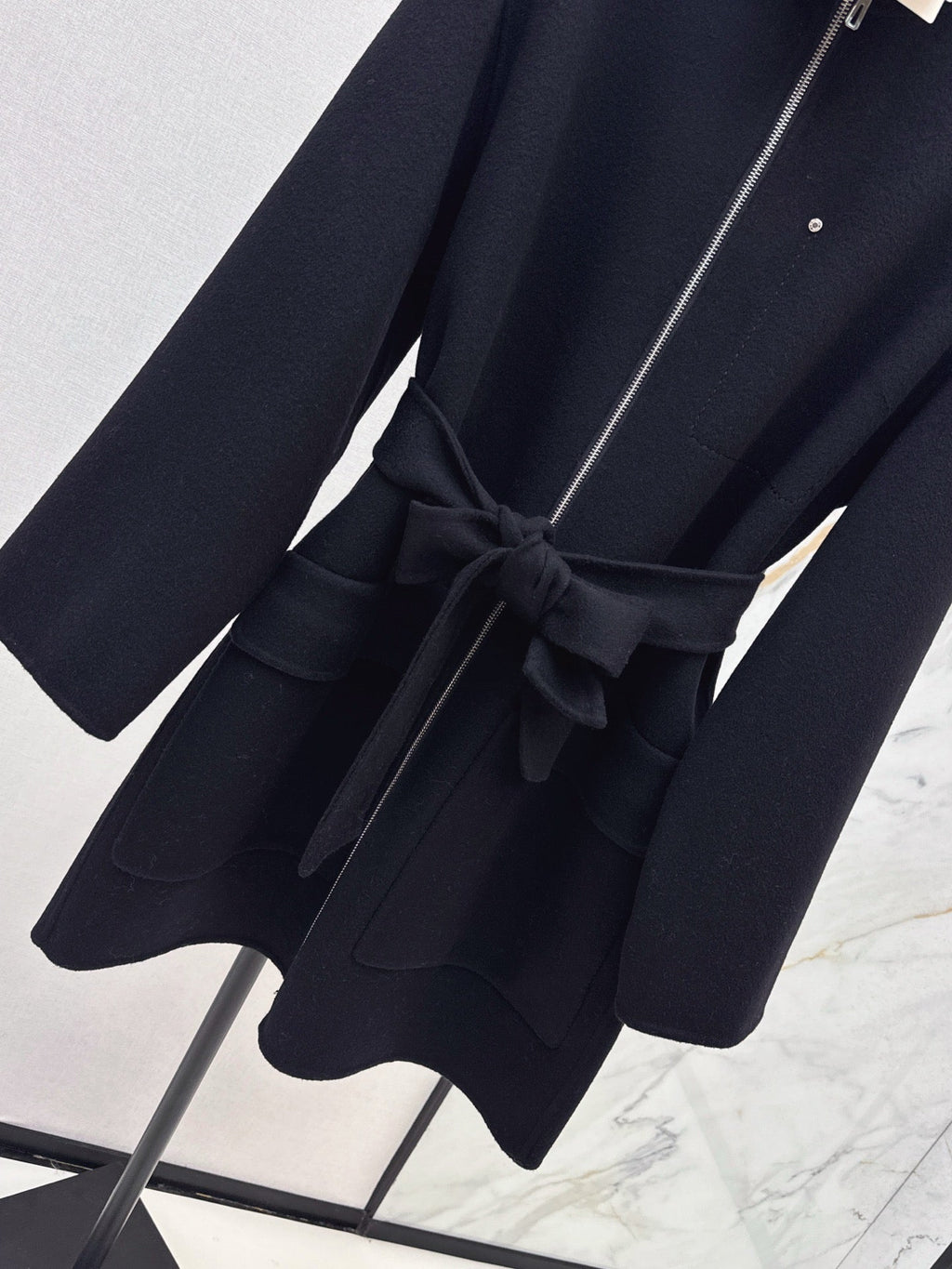 HERMES 25S STAND-COLLAR ZIP-UP JACKET 037