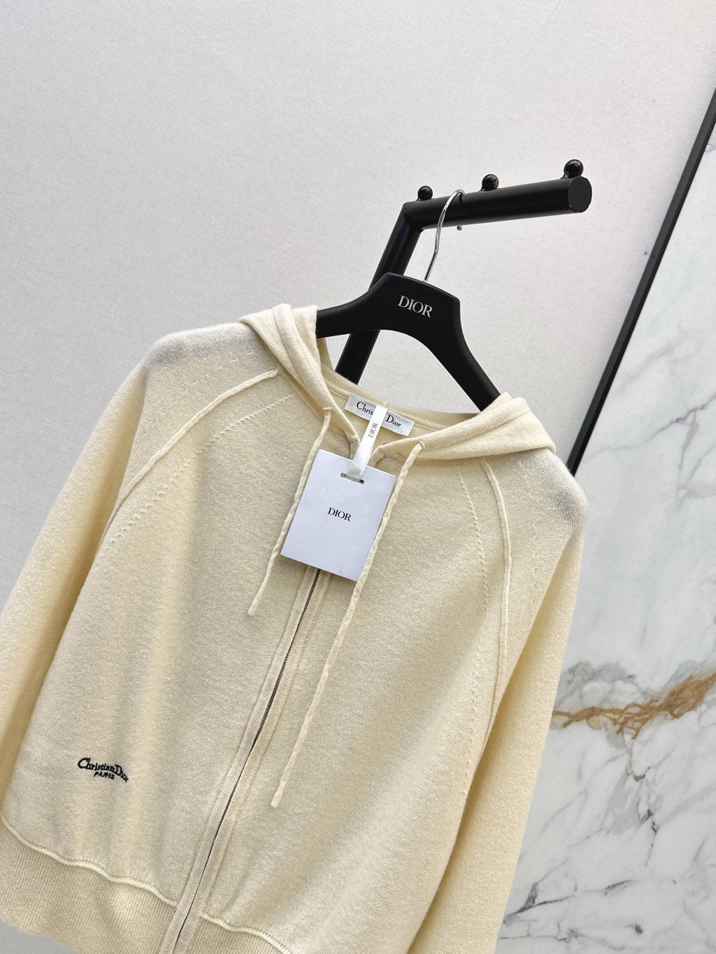 DIOR 25S FLORAL EMBROIDERED HOODIE 572