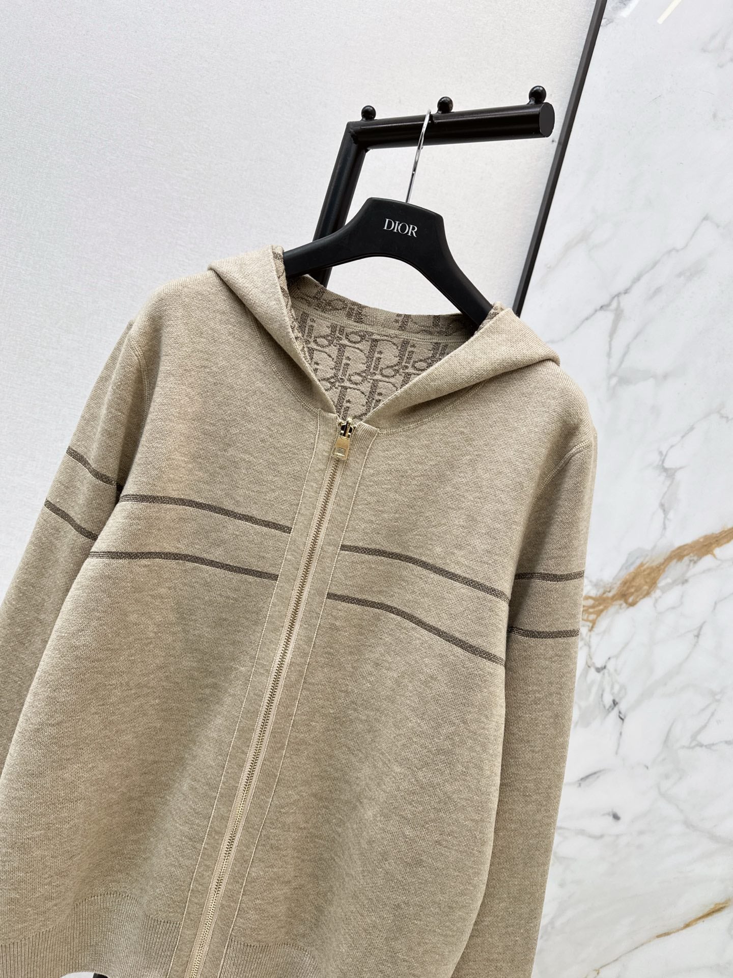 DIOR 25S ZIP-UP KNIT JACKET 544