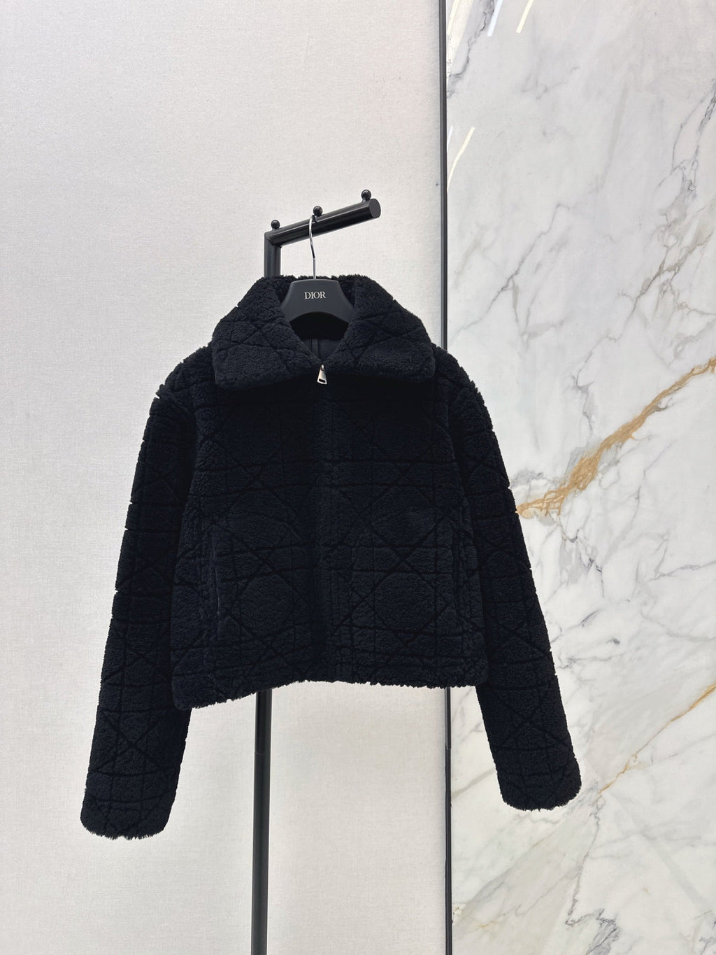 DIOR 25S SHERPA-COLLAR JACKET 542