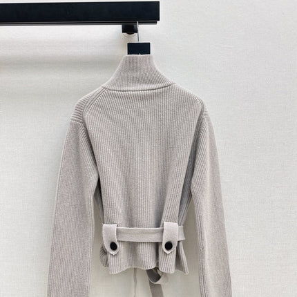 MAX MARA 25S STAND COLLAR CARDIGAN COAT 035