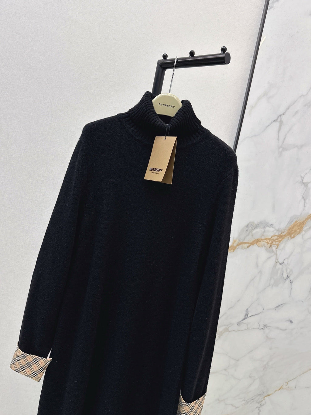 BURBERRY 26S TURTLENECK KNIT DRESS 419