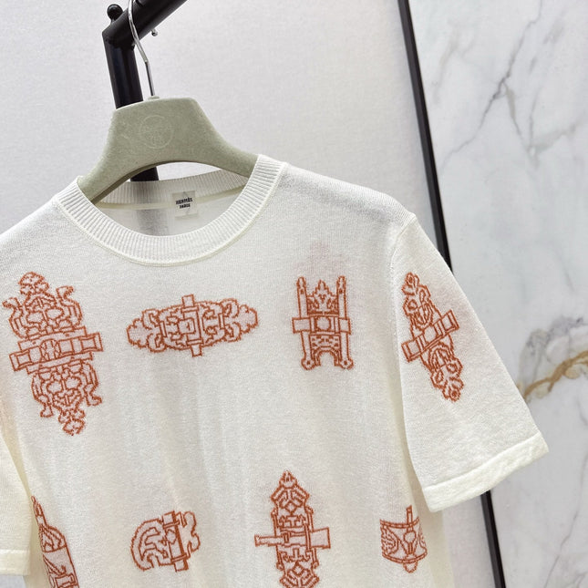 HERMES 25S CREW NECK T-SHIRT 422