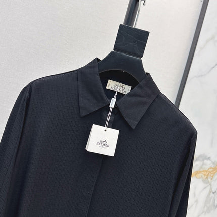 HERMES 26S SHIRT AND STRAIGHT-LEG TROUSERS SET 799