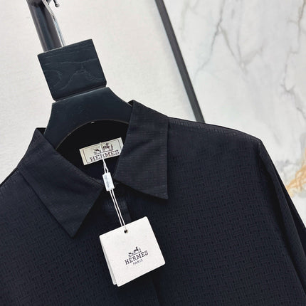 HERMES 26S SHIRT AND STRAIGHT-LEG TROUSERS SET 799
