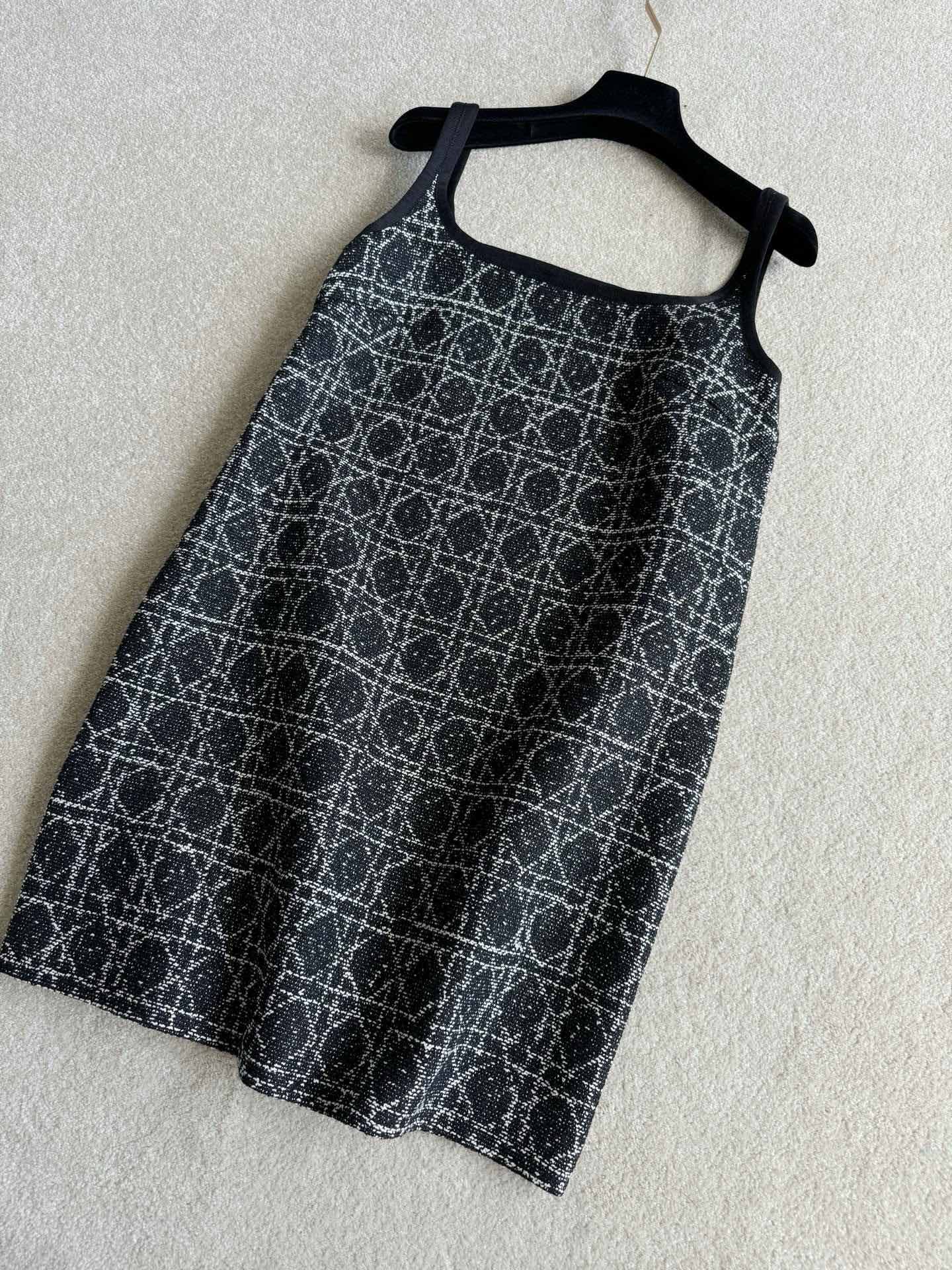 DIOR 25S PLAID DRESS STYLE 010