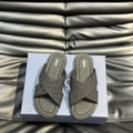 CD ALIAS SANDAL BLACK AND JUNIPER JACQUARD