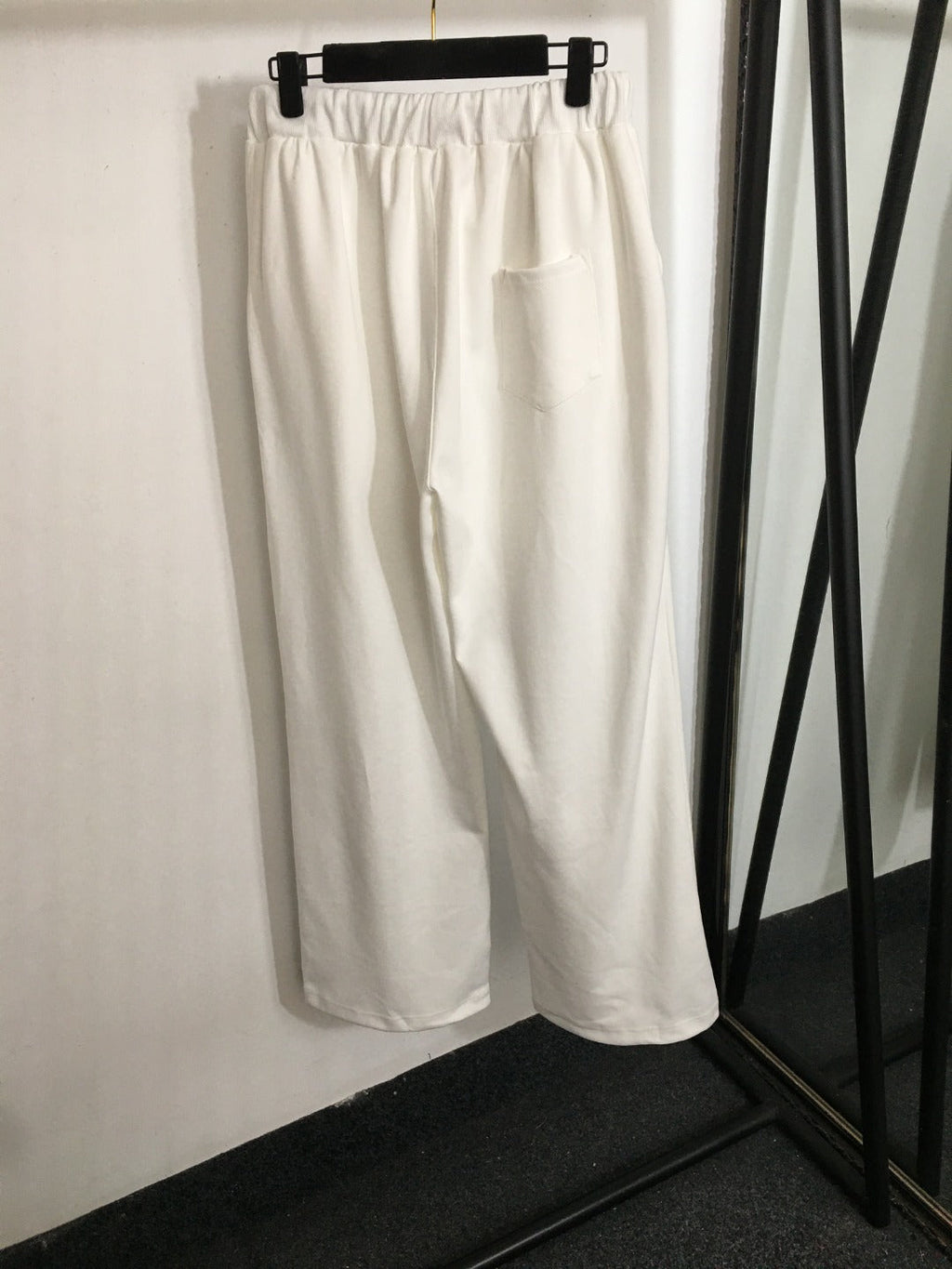 CELINE 25S HOODIE AND WIDE-LEG ELASTIC PANTS SET 0107