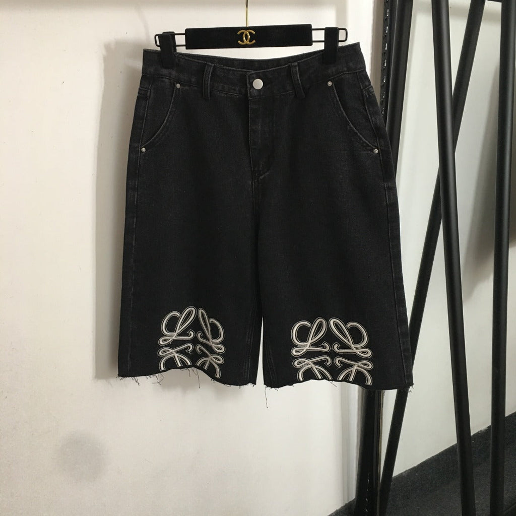 LOEWE 26S DENIM SHORTS 464