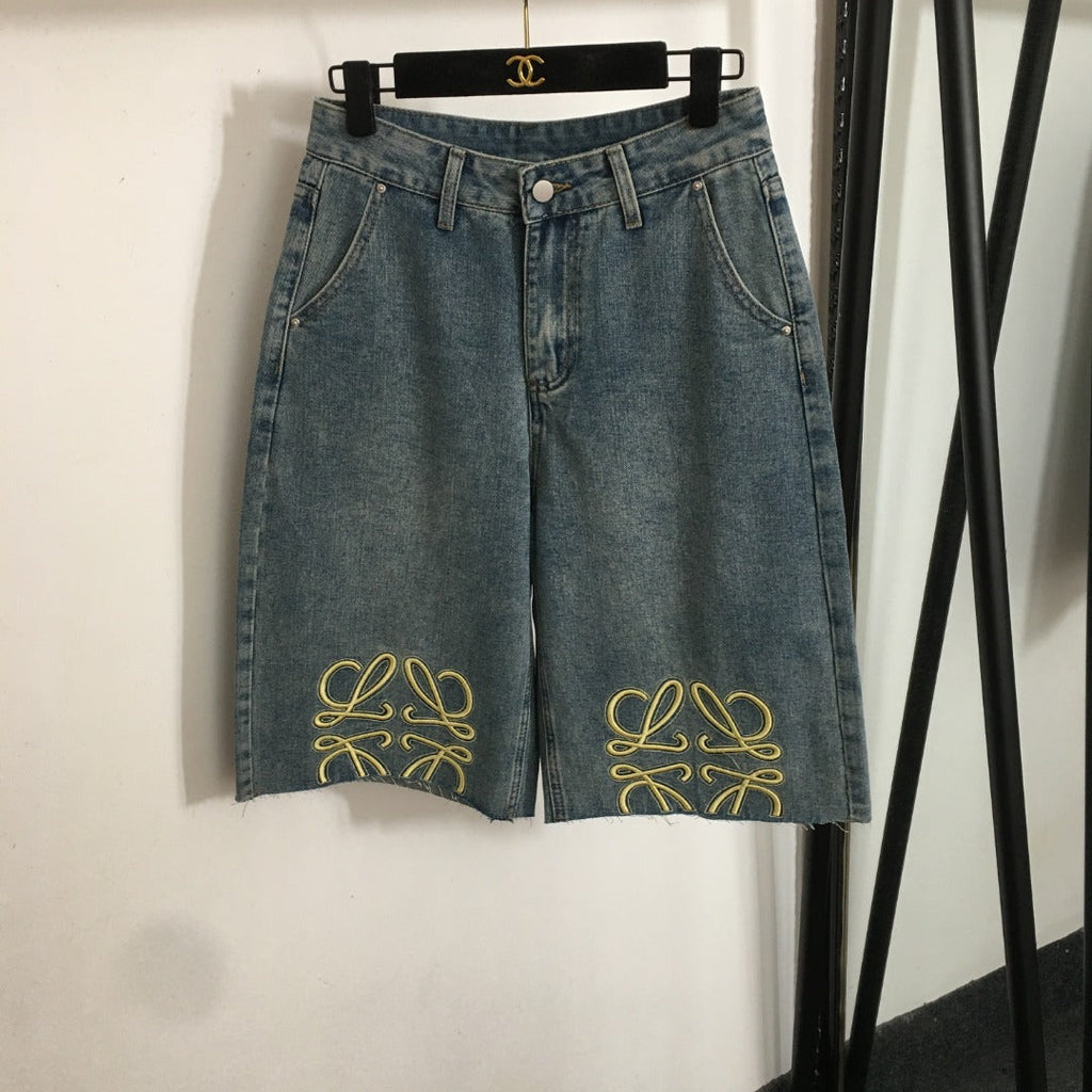 LOEWE 26S DENIM SHORTS 465