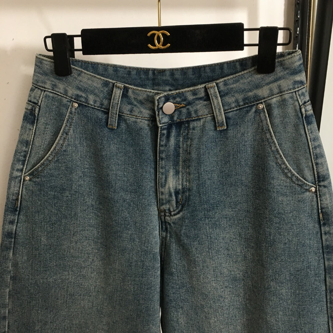 LOEWE 26S DENIM SHORTS 465