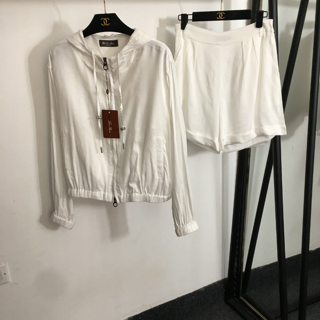 LORO PIANA 26S JACKET AND SHORTS SET 805