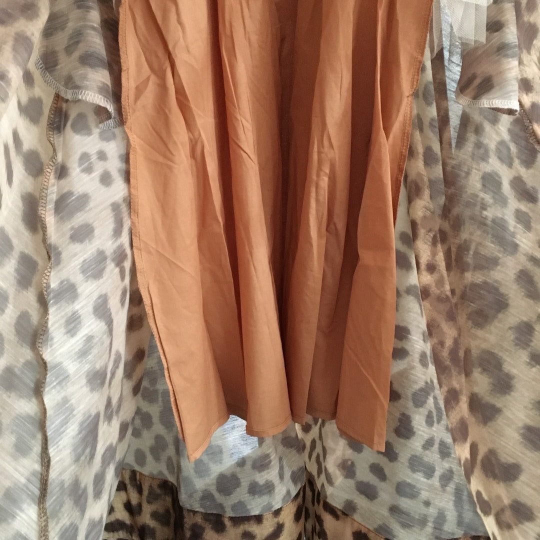 ZIMMERMANN 26S LEOPARD PRINT DRESS STYLE 126