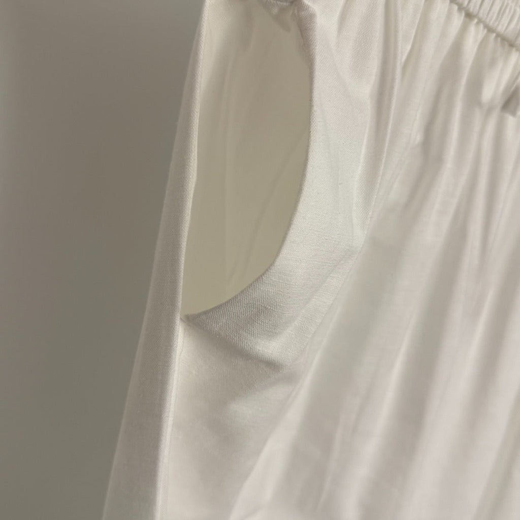 LORO PIANA 26S SLEEVELESS VEST AND WIDE LEG PANTS SET 804