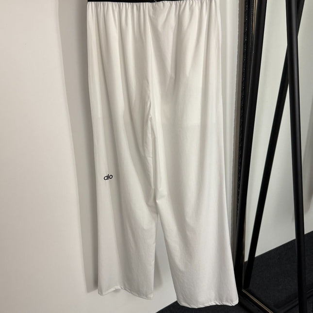 ALO 26S WIDE-LEG ELASTIC WAIST PANTS 207