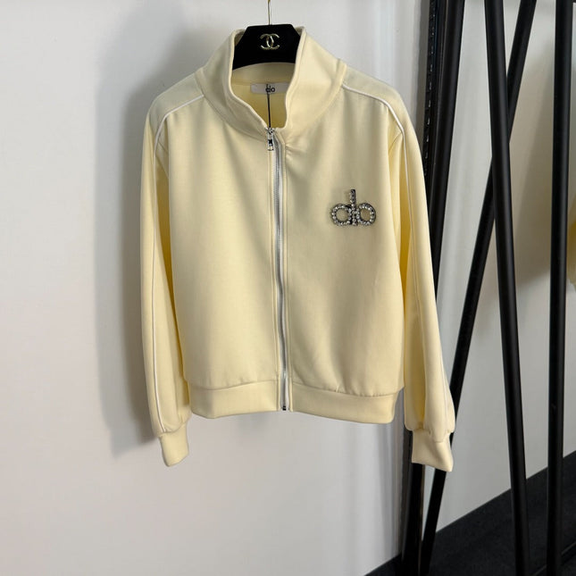 ALO 26S ZIP-UP TRACK JACKET & WIDE-LEG PANTS SET 283