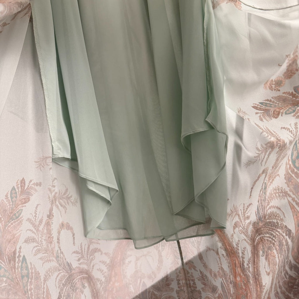 ZIMMERMANN 26S BOW-NECK LONG-SLEEVE DRESS STYLE 143