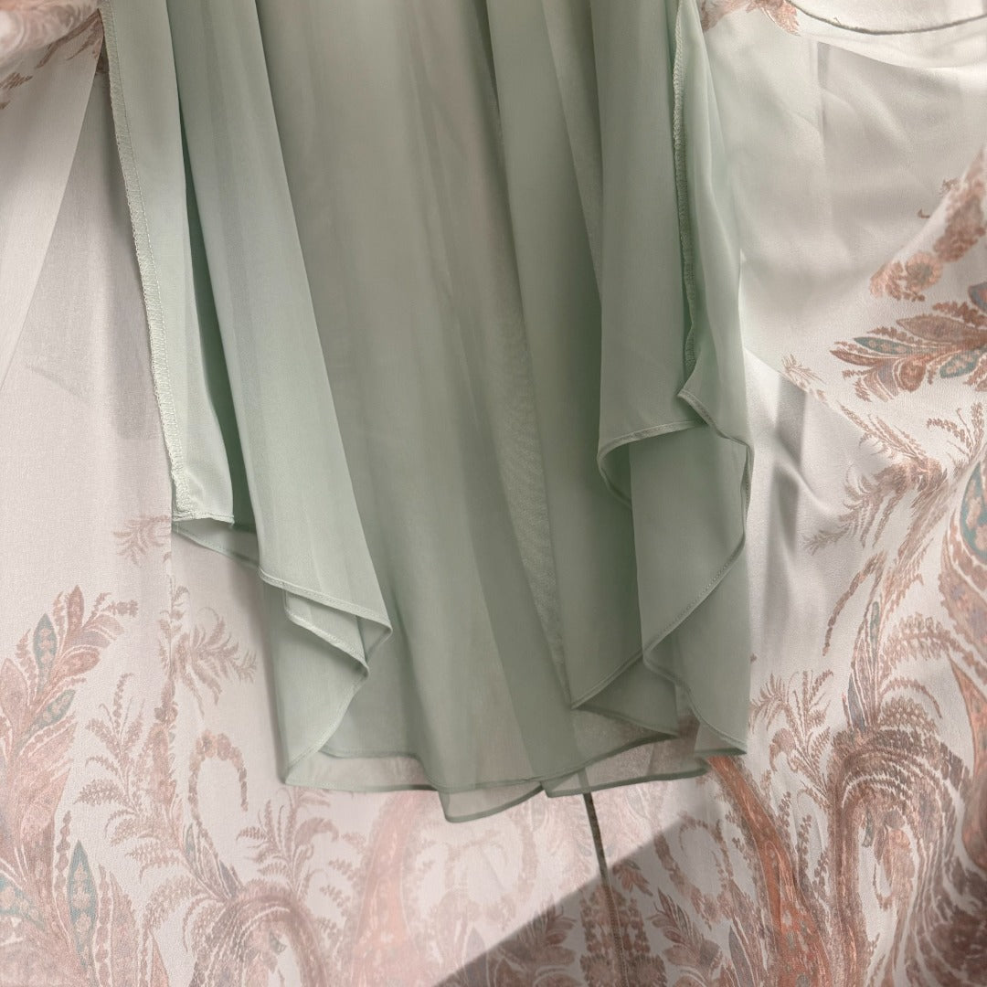 ZIMMERMANN 26S BOW-NECK LONG-SLEEVE DRESS STYLE 143