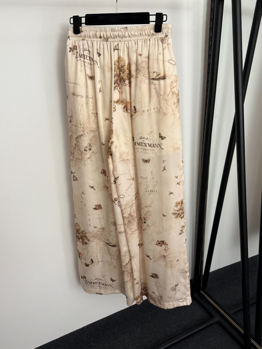 ZIMMERMANN 26S SHIRT AND STRAIGHT-LEG PANTS SET STYLE 59