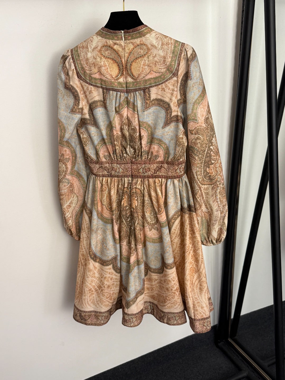 ZIMMERMANN 26S PUFF SLEEVE V-NECK DRESS STYLE 47