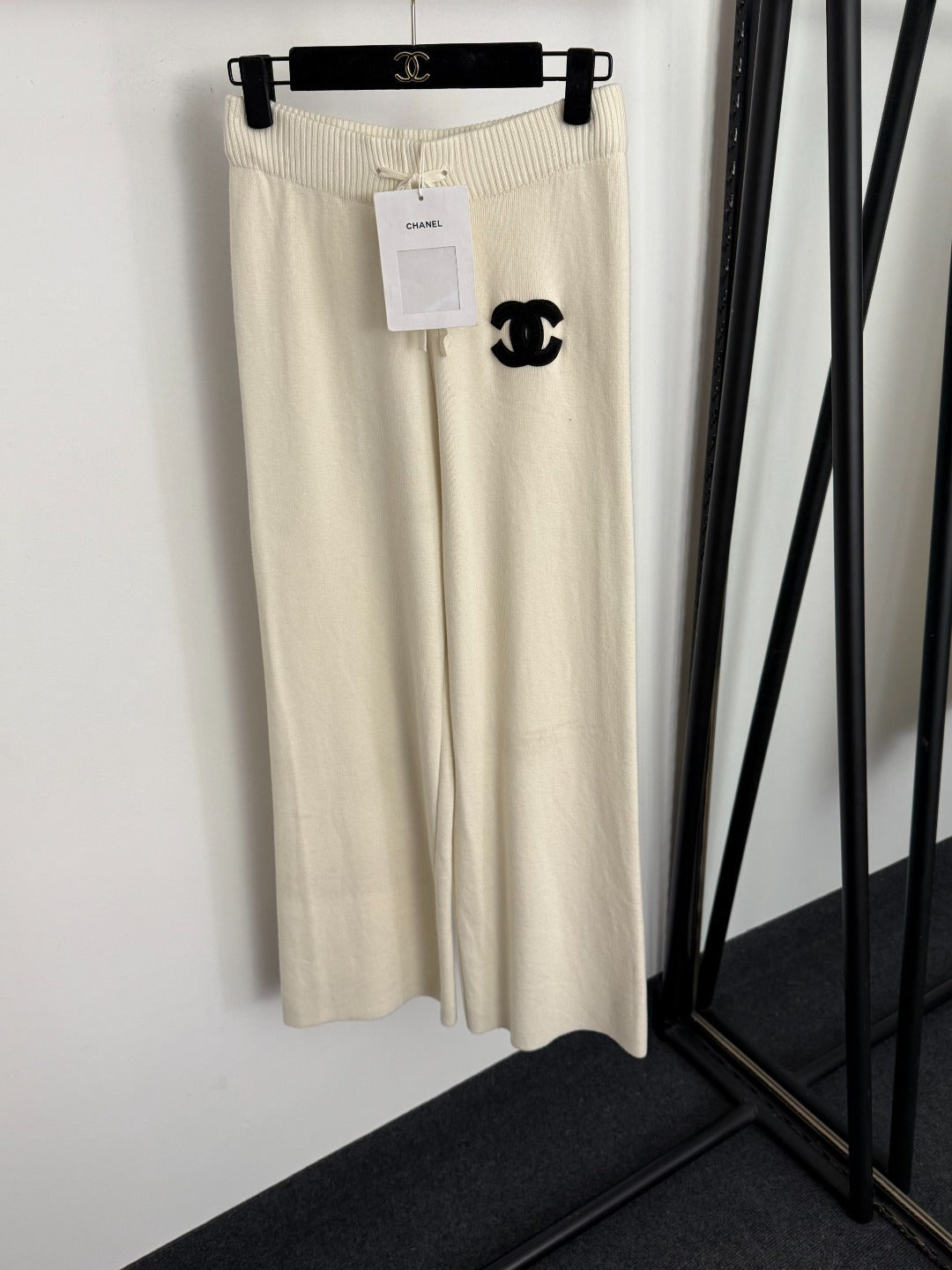CHANEL 25S KNIT PANTS ELASTIC WAIST 568