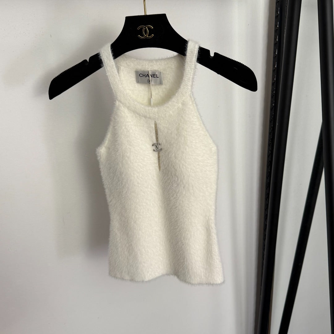 CHANEL 25S HALTER NECK TOP 554