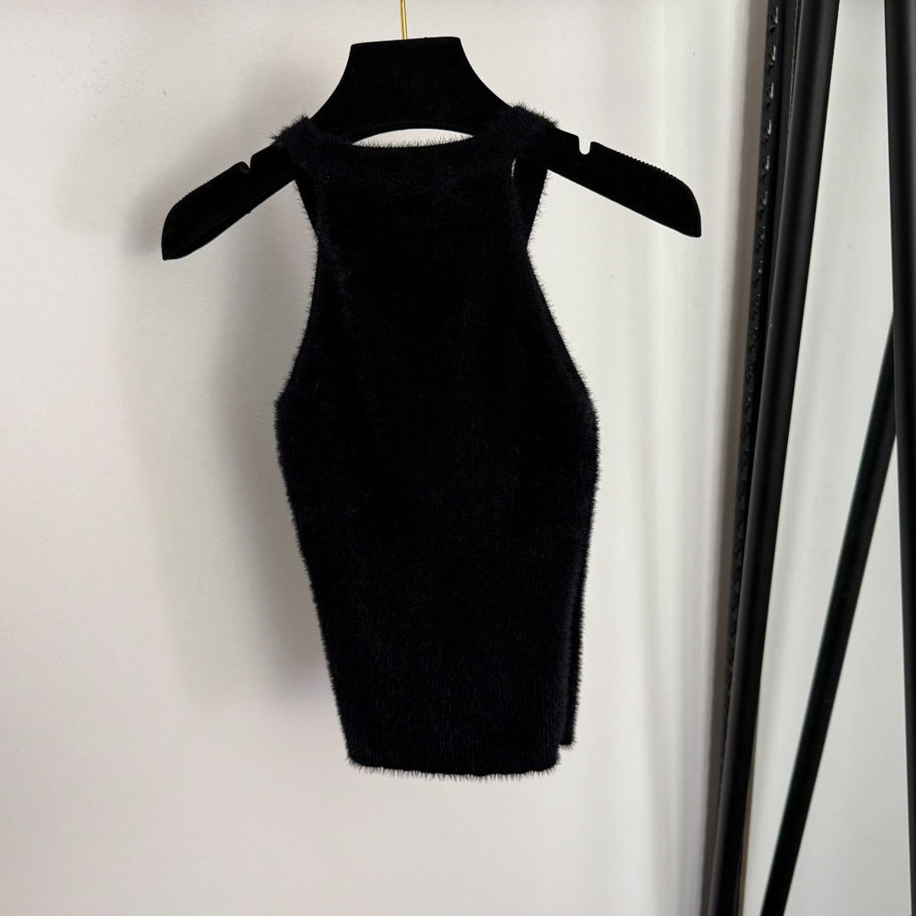 CHANEL 25S HALTER NECK TOP 555