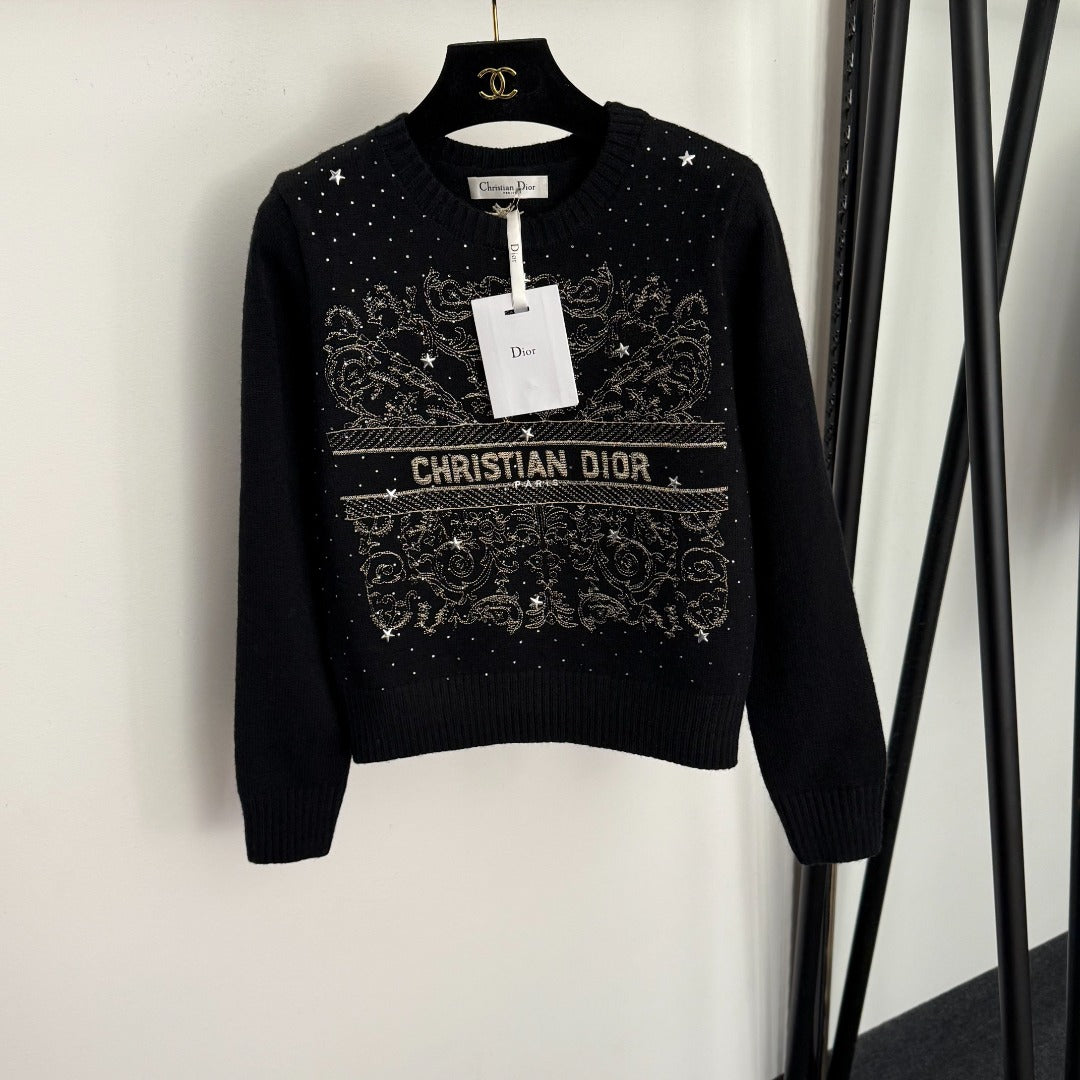 DIOR 25S LONG-SLEEVE SWEATER 658