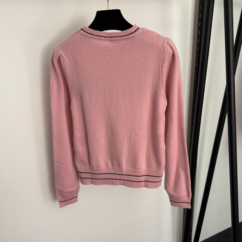DIOR 25S LONG-SLEEVE SWEATER 655
