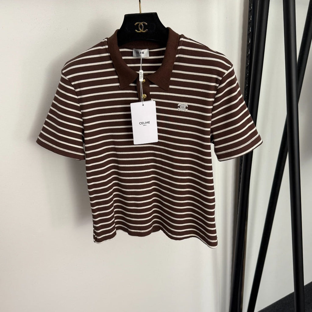 CELINE 26S SHORT SLEEVE POLO SHIRT 346