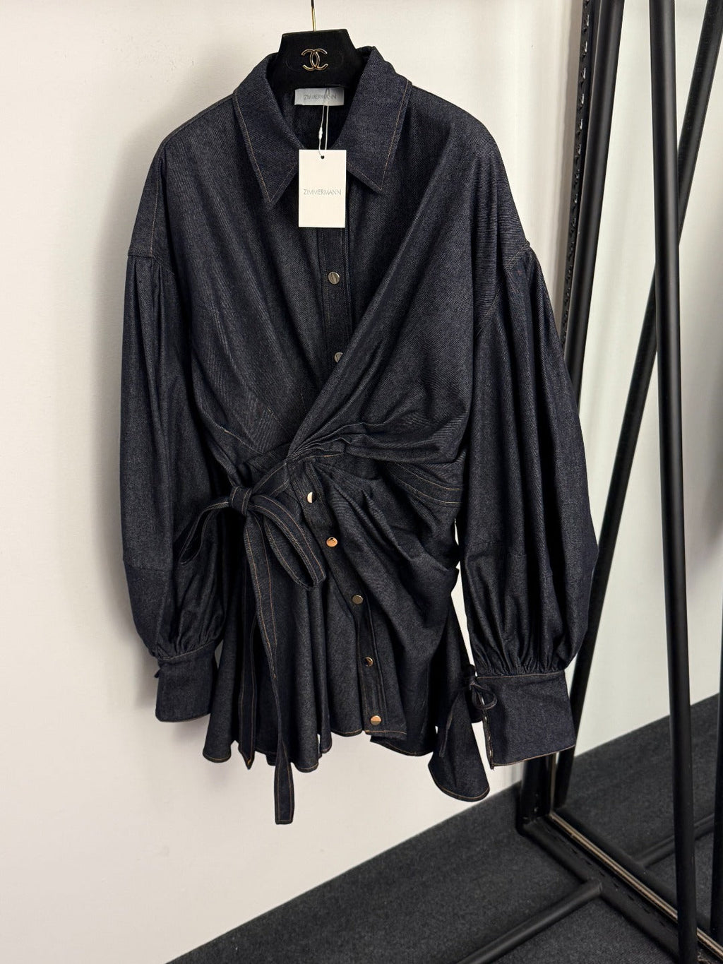 ZIMMERMANN 26S DENIM SHIRT STYLE 122
